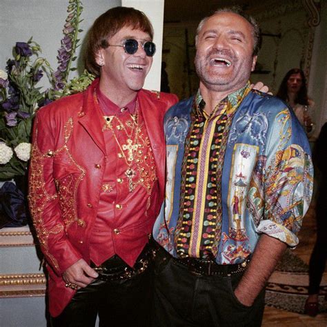 gianni versace and elton john.